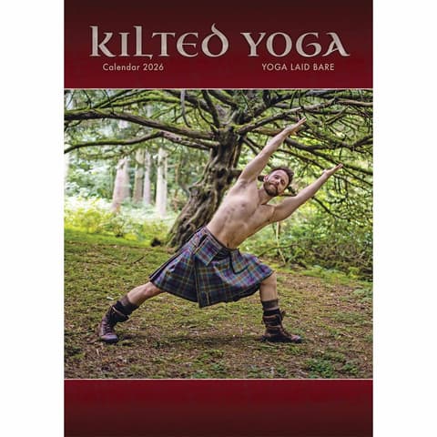 Seinakalender 2026 Kilted Yoga A3
