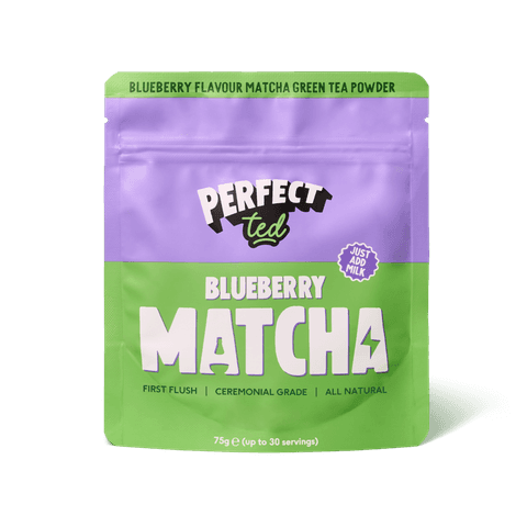PerfectTed Matcha Pulber Mustikamaitseline 75g