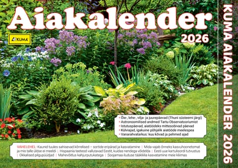 Kuma Aiakalender 2026