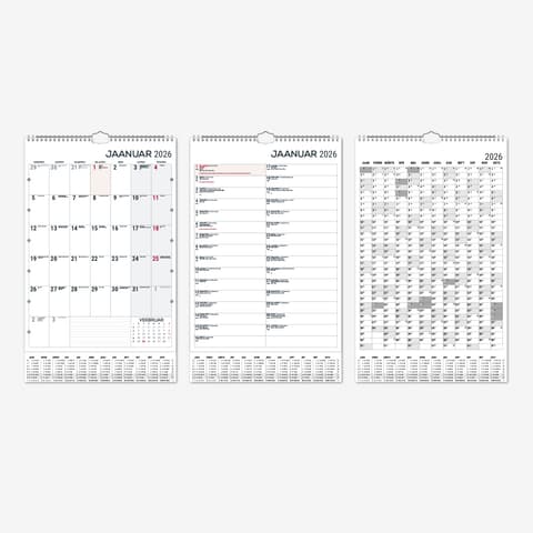 2026 Seinakalender TIMER MONO PLANNER
