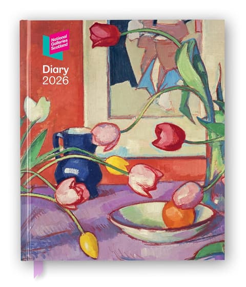 Flametree National Galleries of Scotland Desk Diary 2026