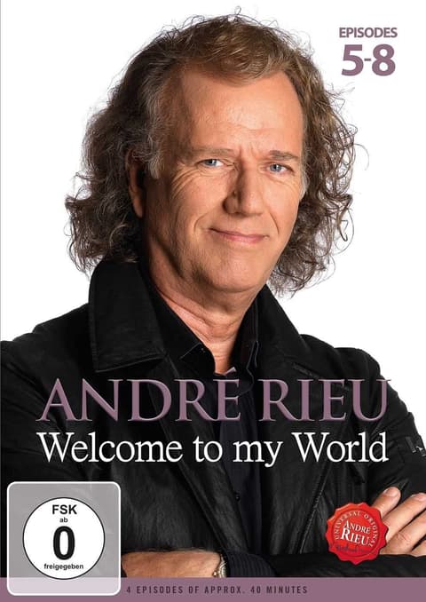 DVD André Rieu - Welcome To My World Episodes 5 - 8