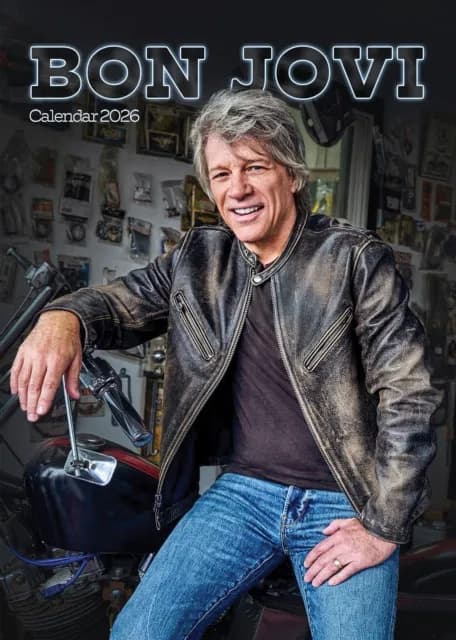 Seinakalender Bon Jovi 2026 Calendar