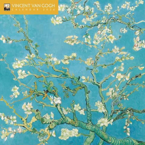 Flametree Vincent van Gogh Mini Wall Calendar 2026