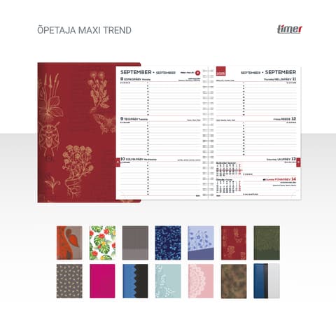 2025/2026 Timer Õpetaja MAXI Trend