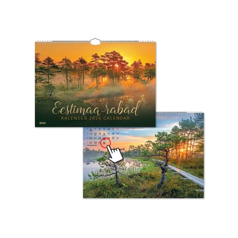 2026 Seinakalender TIMER Eestimaa rabad