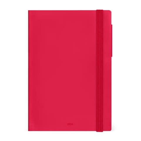 LEGAMI 2026 kalendermärkmik keskmine 12x18cm Cherry Bomb (12kuud/nädal)