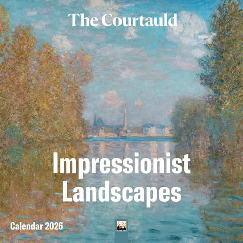 Flametree The Courtauld: Impressionist Landscapes Wall Calendar 2026