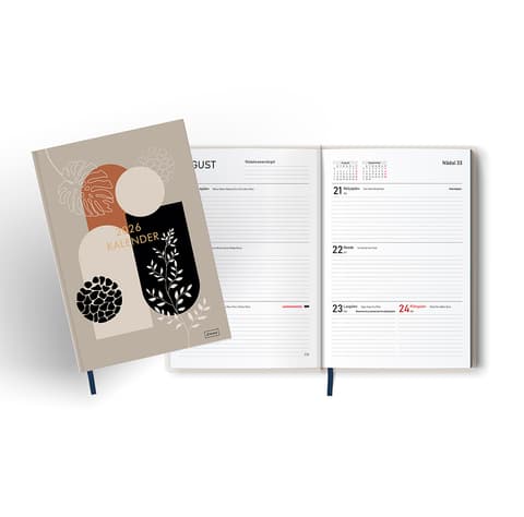 Kalendermärkmik 2026 KKH (kõvaköide horisontaalne sisu), 178 lk