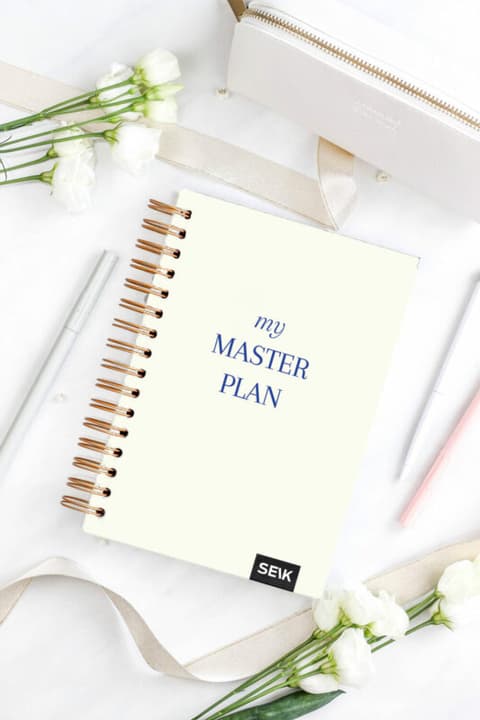 Tegude Kalender märkmik - spiraalköites My master plan 25/26