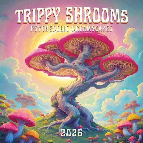 Seinakalender 2026 Trippy Shrooms W