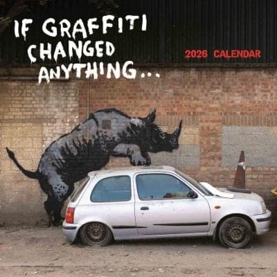 Seinakalender 2026 Banksy, If Graffiti Changed Anything (PFP) Wall