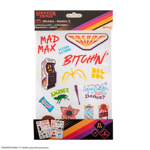 Kleepsud Stranger Things - Hooaeg 2