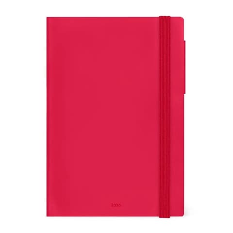 LEGAMI 2026 iganädalane päevik märkmikuga keskmine 12x18cm Cherry Bomb (12kuud/nädal)