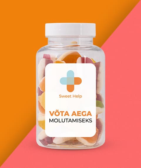 Sweet Help kummikommid Võta aega molutamiseks 180g