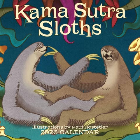 Seinakalender 2026 Kama Sutra Sloths W