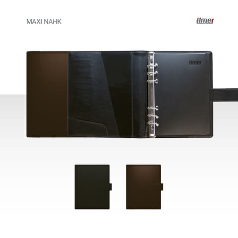 2026 Kalendermärkmik Timer Time-Master MAXI Nahk
