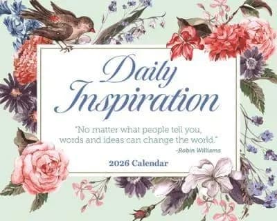 Lauakalender 2026 Daily Inspiration Box