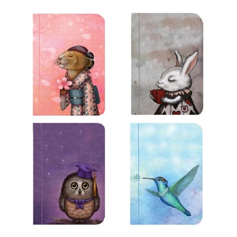 Bradley märkmeraamat A6/80 Lucky Laika täpisisu