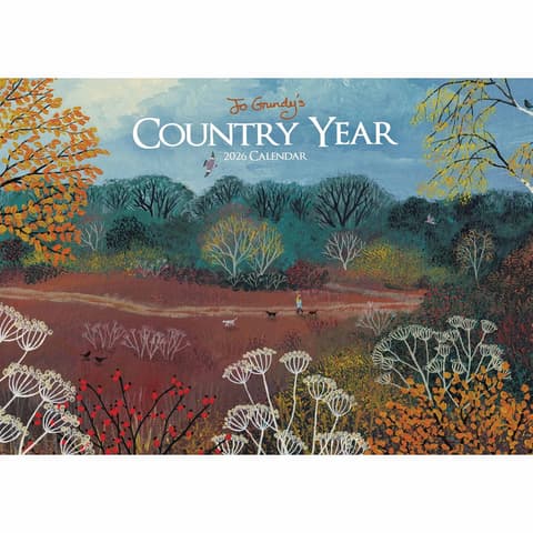Seinakalender 2026 Jo Grundy Country Year A4