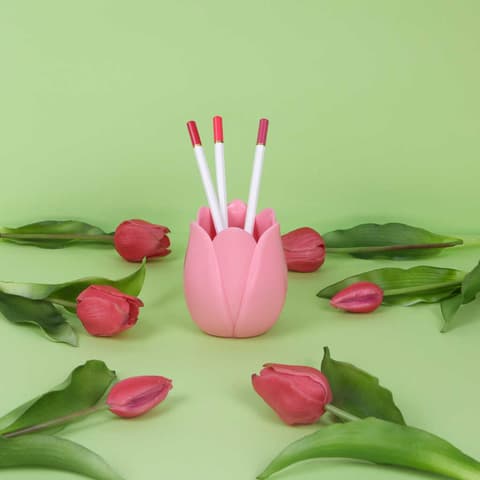 Pliiatsitops Balvi Roosa Tulp