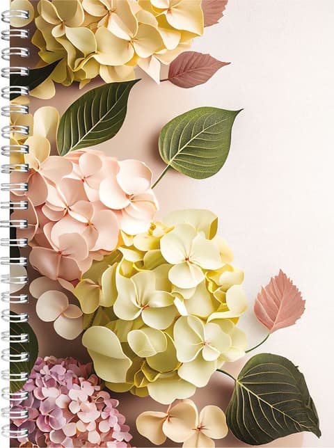 2026 Kalendermärkmik Nature, pilt 1 - horisontaaljaotus, spiraalköide