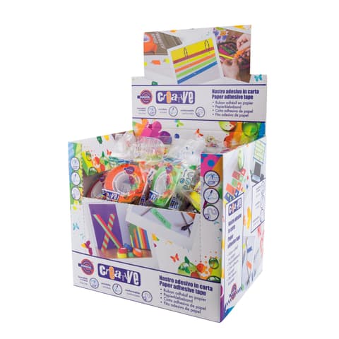 Paberteip pastelsed värvid 19mm x 10m