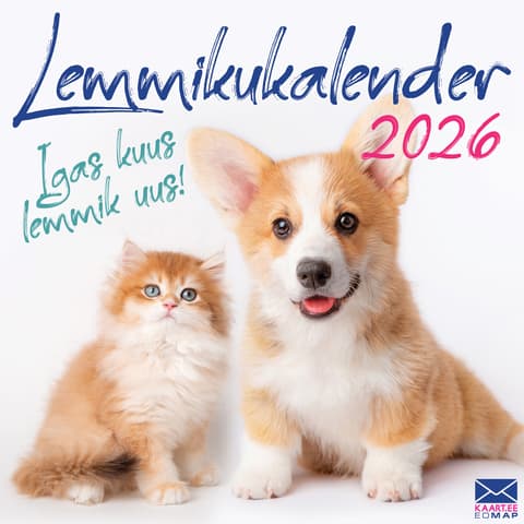 Seinakalender 2026 Lemmikukalender A4 16lk