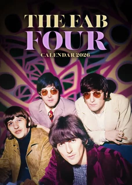 Seinakalender Beatles 2026 Calendar