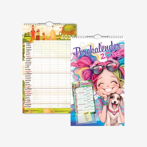 2026 Seinakalender TIMER Perekalender