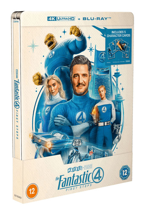 BR The Fantastic Four: First Steps (4K/UHD Limited Edition Steelbook)