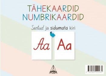 Tähekaardid. Numbrikaardid. Seotud ja sidumata kiri