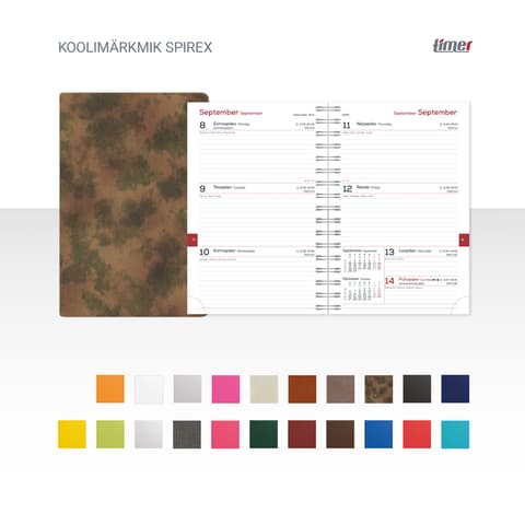 2025/2026 Timer Koolimärkmik A6 Spirex