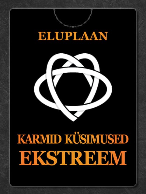 Vestluskaardid/Seltskonnamäng EKSTREEM: KARMID KÜSIMUSED