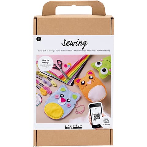 Käsitöökomplekt Starter Craft Kit Sewing, Teddy bears (CE -EE)