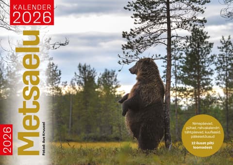 Seinakalender Metsaelu 2026 (Ave Kruusel)