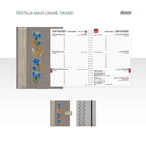 2025/2026 Timer Õpetaja MAXI Linane Tikand