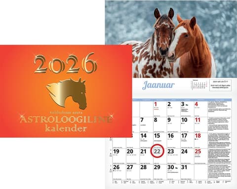 2026 Astroloogiline seinakalender