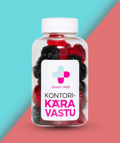 Sweet Help kummikomm Kontorikära vastu 200g