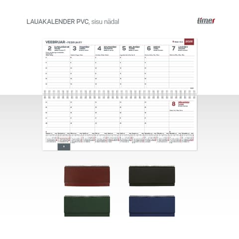 2026 Lauakalender PVC
