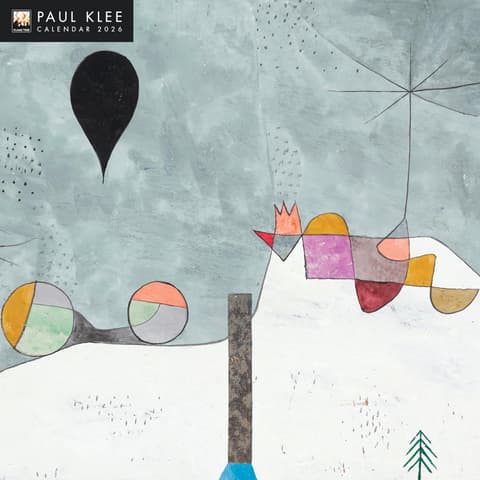 Flametree Paul Klee Wall Calendar 2026