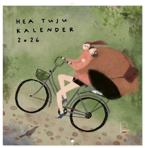 HEA TUJU kunstikalender 2026, ruut, klamberköide