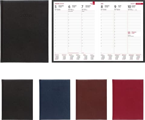2026 Kalendermärkmik Nädal A4, kõvaköide
