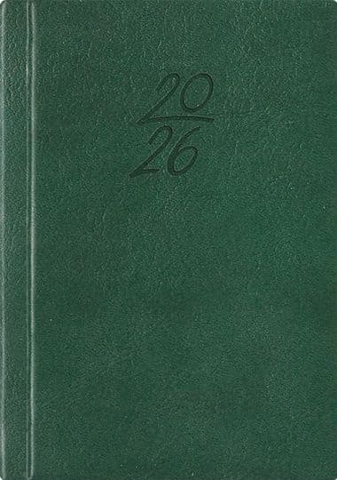 2026 Kalendermärkmik Kalendermärkmik Päev A6, kunstnahast kaaned