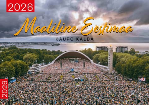 Seinakalender Maaliline Eestimaa 2026 (Kaupo Kalda)