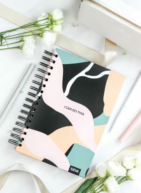 SEIK Tegude Kalender märkmik spiraalköites - i can do this 2026
