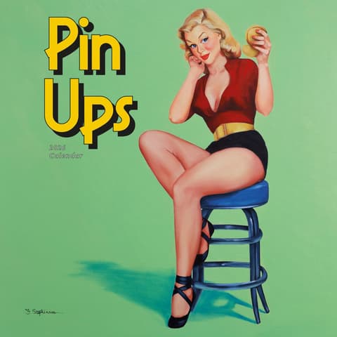 Seinakalender 2026 Pin Ups Mini