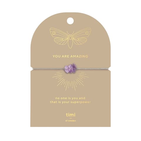 Käevõru Timi You Are Amazing Amethyst Chip