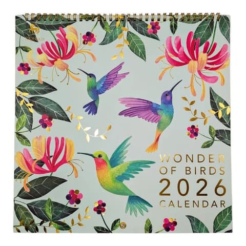 Seinakalender 2026 Wonder of Birds Wall