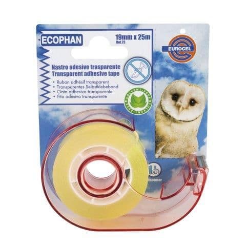 Läbipaistev teip 19mm*25m